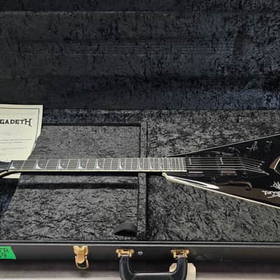 Dave Mustaine's Artist Owned NAMM 2016 Dean Stradivarius VMNT Flying King V F-Hole Signed MEGADETH Tour Guitar personally owned for years by DAVE MUSTAINE image 4