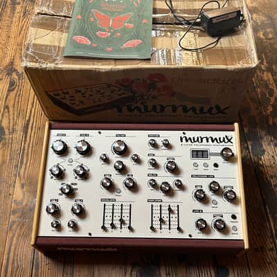 Dreadbox Murmux Adept Edition 8-Voice Polyphonic Synthesizer 2024 - Present - White with Wood Sides image 2