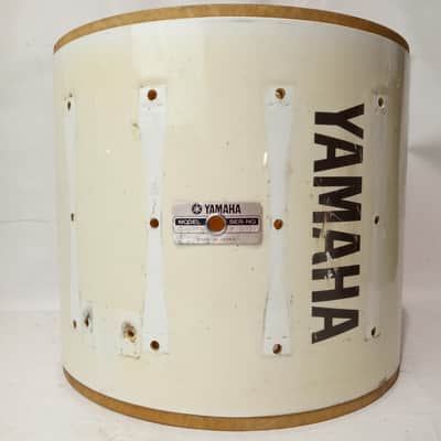 Yamaha SFZ 12x14" 8000 Tour Custom Marching Snare Drum Shell Piano White Japan image 1