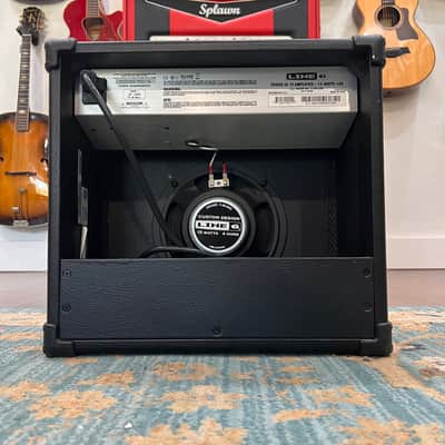 Line 6 Spider II 15 15-Watt 1x8" Digital Modeling Guitar Practice Amp 2004 - 2006 - Black image 7