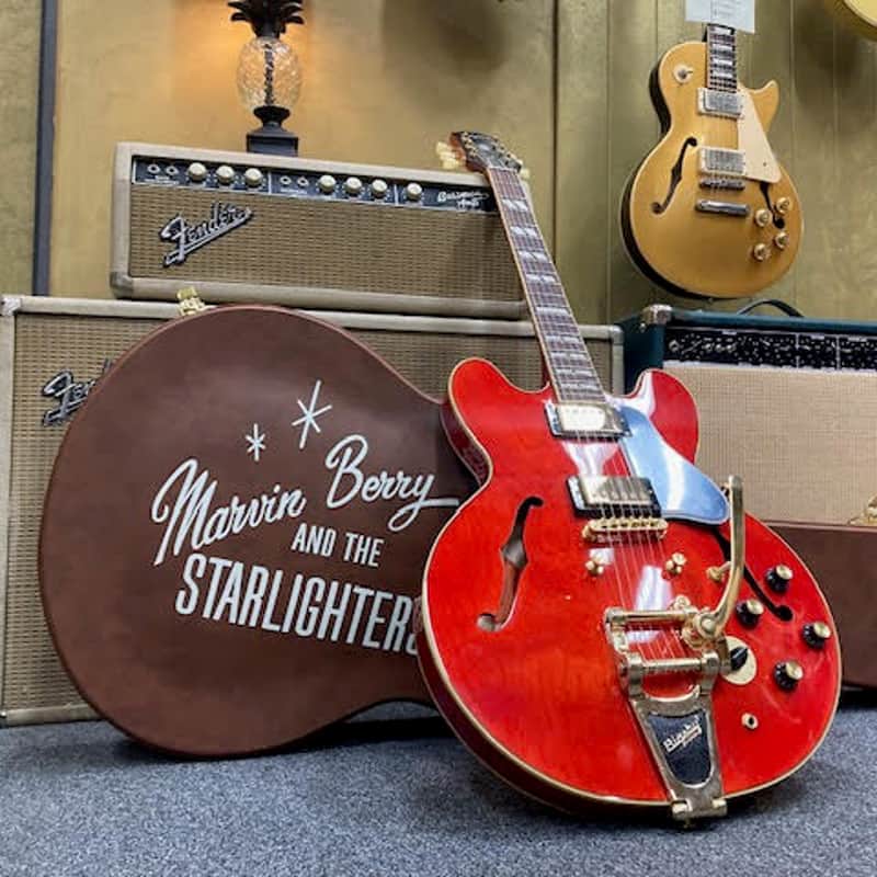 Epiphone Back to the Future ES345 2025 - Red image 1