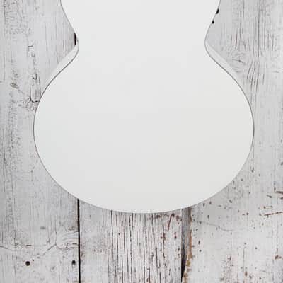 Schecter DJ Ashba Acoustic Electric Guitar Solid Spruce Top Satin White Finish image 11