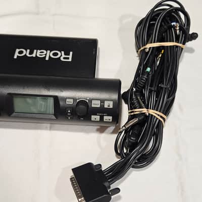 Roland TD-4 V-Drums Drum Module w/ Power Supply Cable Harness Mount & Plate image 5
