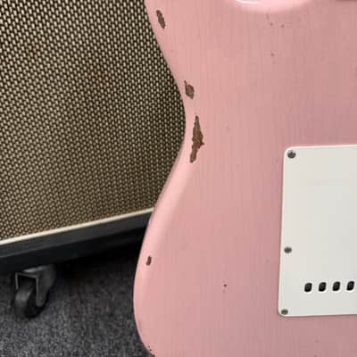 Fender Custom Shop GT11 Stratocaster Relic Shell Pink image 10