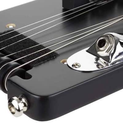 Traveler Guitar Ultra-Light Matte Black Travel Electric Guitar & Case image 4