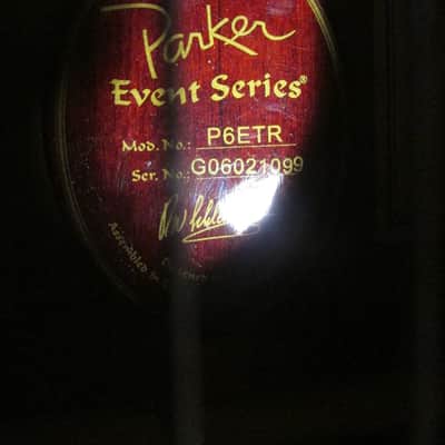 Parker Event Series P6ETR Slim Acoustic-Electric Guitar w/ case image 2