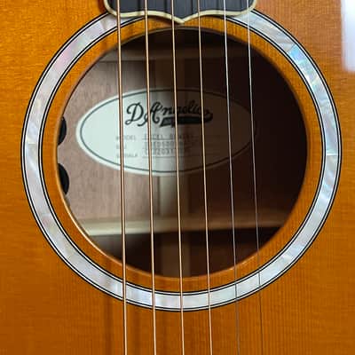 D'Angelico Excel Bowery Vintage Natural All-Solid Acoustic Guitar Gigbag Made in China image 4