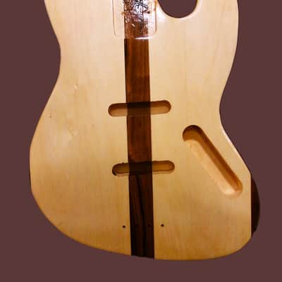 Jazz Bass Guitar Body 2025 - Natural image 1