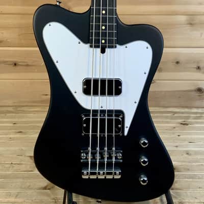 Mike Lull NRT4 Non-Reverse 4 String Bass - Satin Black USED image 1
