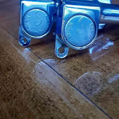 Schaller Electric Guitar Tuning Gears/Pegs 1970's-1980's (x2) image 3