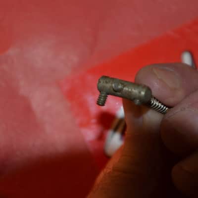 Fender original vintage Telecaster Bridge Saddles (1961/1962) * rare * Made in Fullerton, California! image 14