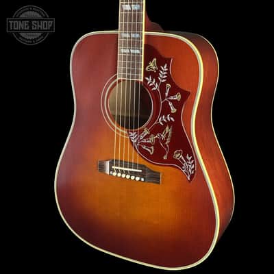 Used Gibson Custom Shop 1960 Hummingbird Reissue Sinker Mahogany Heritage Cherry Sunburst w/case TSU25539 image 4