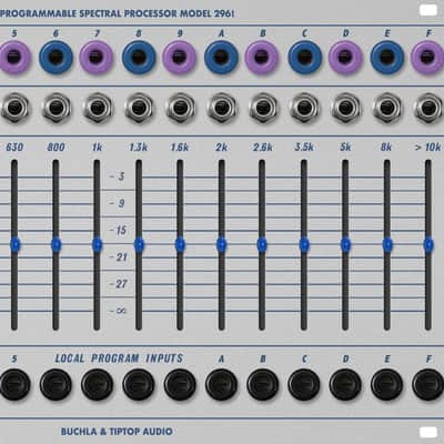 Buchla & Tiptop Audio 296t (BPNYC) Programmable Spectral Processor image 3
