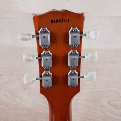 Orville by Gibson LPS Les Paul Standard 1991 Cherry Sunburst Lacquer Finish USA Pickups w/ Bag image 4