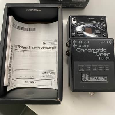 Boss TU-3W Chromatic Tuner Waza Craft 2016 - Present - Black image 2
