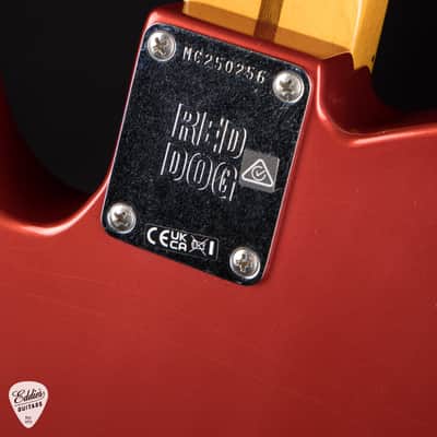 Fender Stories Collection Mike Campbell Red Dog Telecaster, Maple Fingerboard - Red Dog Red image 11