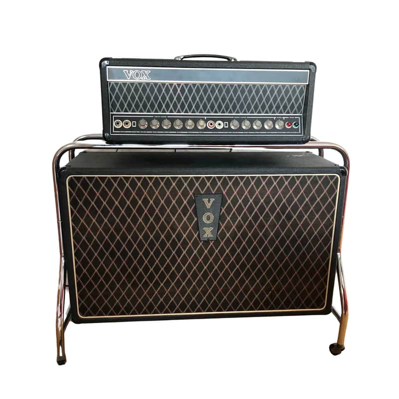 Vox UL715 / UL710T 2-Channel 15-Watt 2x10" Piggyback Guitar Amp image 1
