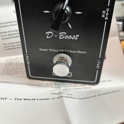 VHT AV-HW-DB2 D-Boost FET Boost Pedal 2010s - Black Bild 1