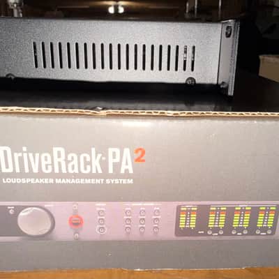 dbx DriveRack PA2 Complete Loudspeaker Management System 2010s - Black image 4