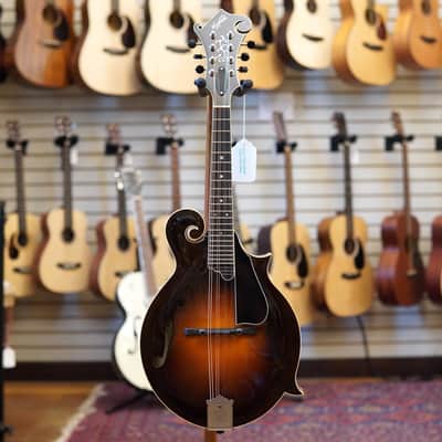 Northfield NFB-F5E "Big Mon" Engelmann Spruce/Figured Maple F-Style Mandolin Sunburst w/Hard Case image 4