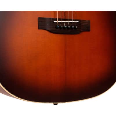 Gold Tone GT-Dread All Solid Wood Dreadnought Acoustic-Electric Guitar Regular Burst image 7