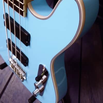 Custom Build - Birdsong Designed T Bass - 30.5" Scale PRE-ORDER - Robin Blue image 7
