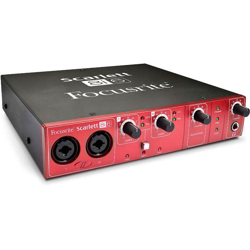 Focusrite Scarlett 8i6 USB 2.0 Audio Interface | Reverb