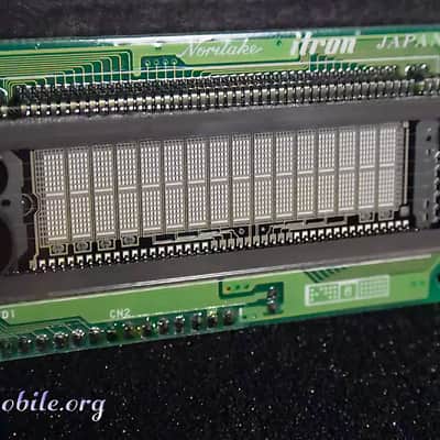 E-Mu Systems Emulator ii Noritake VFD Display Upgrade Kit from https://Synthesizer.repair