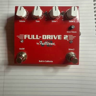 Fulltone Full-Drive 2 V2 2018 - Present - Red image 1