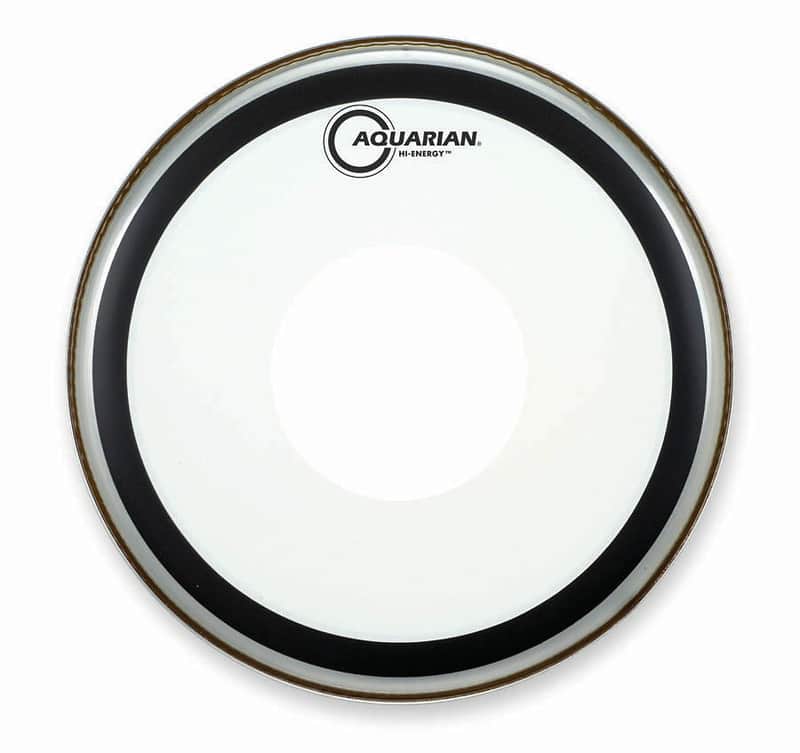 Aquarian HE14-U 14" Hi-Energy Snare Drum Head image 1