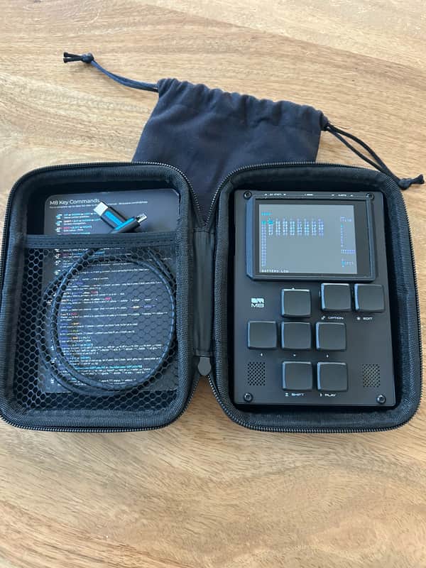 Dirtywave M8 Portable Tracker Sequencer / Synthesizer 2021 - Present - Black image 1