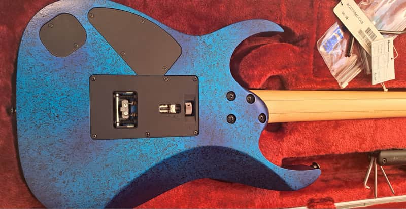 Ibanez RG2570MZ-CAB Prestige 2010- Caribbean Blue Lagoon | Reverb