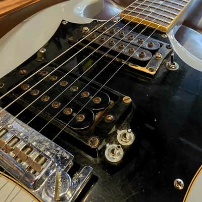 1969 Gibson SG Special - Refinished Silver - Humbuckers - w/ Chainsaw Case image 4