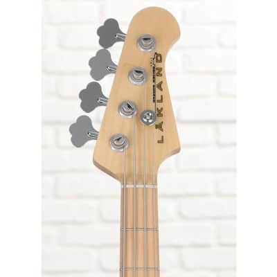 Lakland Skyline 44-02 Deluxe - Cherry Sunburst with Maple Fingerboard image 8