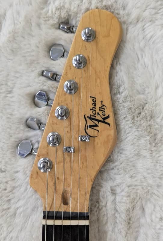Michael Kelly 1963 Model Electric guitar Blue Jean Wash finish SSH