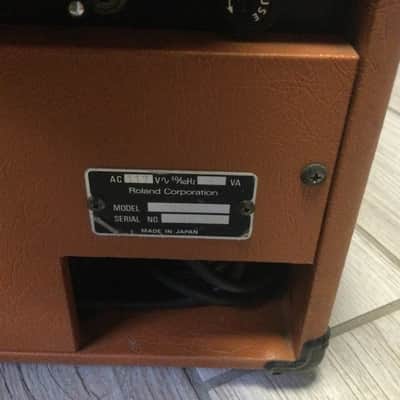 Roland CUBE-20 20-Watt 1x8" Guitar Combo 1978 - 1989 - Orange image 7