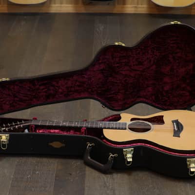 Minty! 2019 Taylor 552ce 12 String Red Cedar Mahogany Acoustic Guitar Natural + OHSC image 21