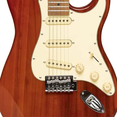 Stagg Electric Guitar Vintage Series 55 in Fiesta Red image 4