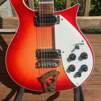 Rickenbacker 620/12 2021 - Fireglo - Excellent Condition with OHSC +candy image 3