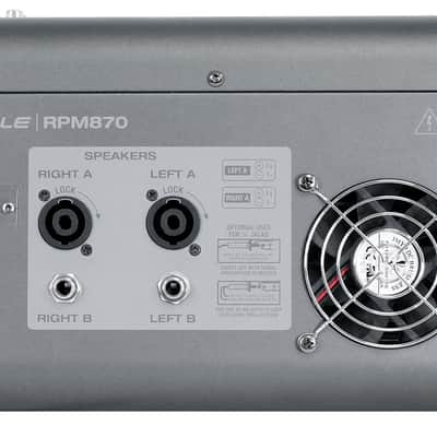 Rockville RPM870 8 Channel 6000w Powered Mixer w/USB, Effects, 6 XDR2 Mic Pres image 4