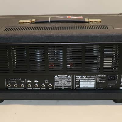 2018 Orange Dual Dark 50 DD50 Guitar Amplifier Amp Head 2-Channel 50 Watt Black image 5