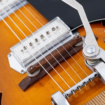 1960s Kay Jazz II Old Kraftsman-Branded Vintage Hollowbody Electric Guitar w/ Kleenex Box, Case image 8