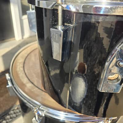 Sonor Phonic 13 inch tom drum 1975 - Black image 6