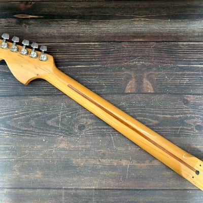 70s FERNANDES Burny Custom FST-70 Stratocaster Type Neck Made in Japan as is image 15