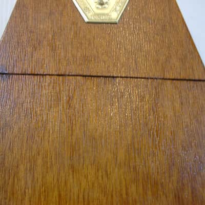 Antique Wood Metronome de Maelzel by Seth Thomas Clocks in No 5 Mahogany, Fully Restored, Brass Trim image 12