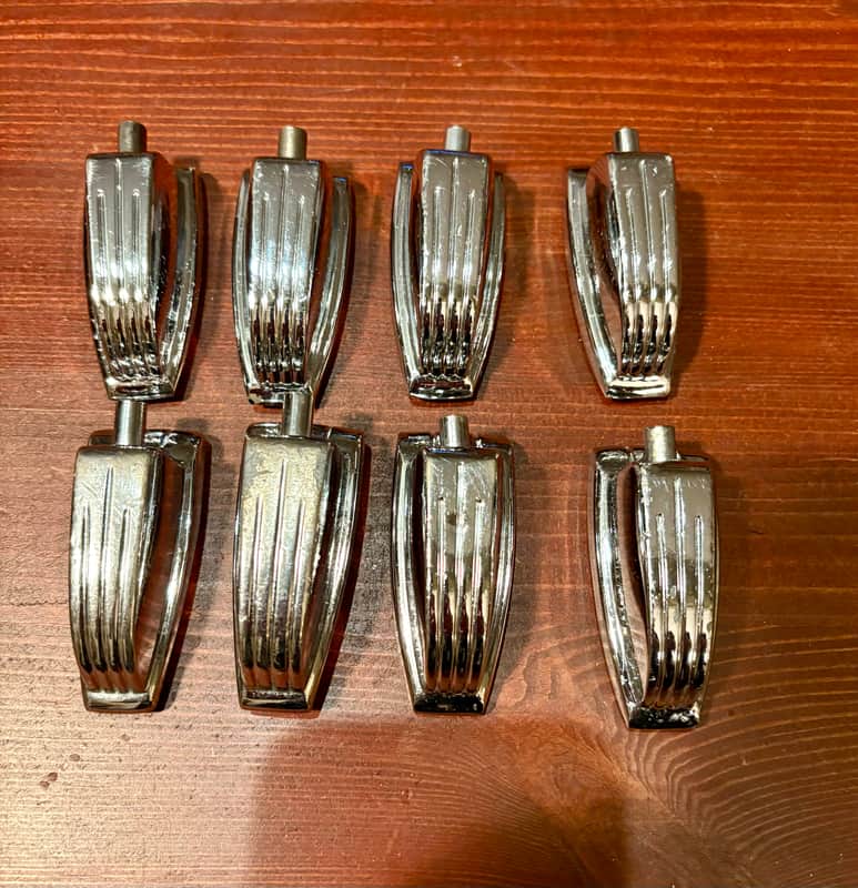 Ludwig Large Classic Lugs (8) 60's/70's - Chrome image 1
