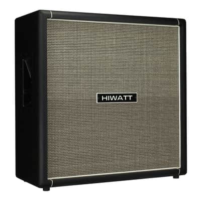 Hiwatt HG412 400-Watt 4x12 Guitar Speaker Cabinet - Black - Open Box image 1