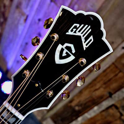 Guild USA D-55E - Natural w/ Hard Case image 16