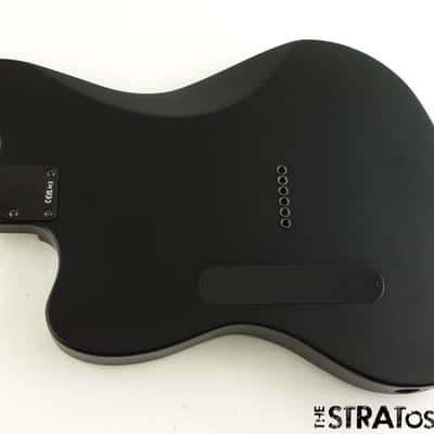 USA Fender JIM ROOT Jazzmaster Mahogany HH BODY & HARDWARE American Flat Black image 3