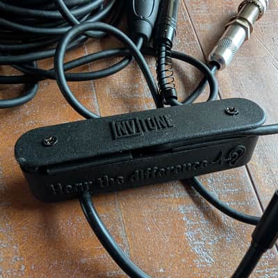 NV-Tone Swan XT (External) Ebony Guitar Pickup For Acoustic & Classical Guitars Excellent! image 4